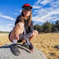 Кросівки barefoot жіночі Vivobarefoot Primus Trail Knit Fg obsidian/obsidian 8