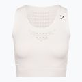 Топ тренувальний жіночий Gymshark Energy Seamless Crop Top cream white 5