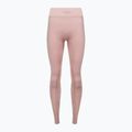 Легінси тренувальні жіночі Gymshark Flawless Shine Seamless pink/white 5