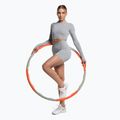 Топ лонгслів тренувальний жіночий Gymshark Vital Seamless Crop Top light grey 2