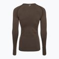 Топ лонгслів тренувальний жіночий Gymshark Vital Seamless Top brown/white 7