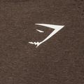 Топ лонгслів тренувальний жіночий Gymshark Vital Seamless Top brown/white 8