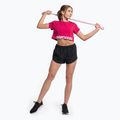 Топ тренувальний жіночий Gymshark Training Fraction Crop Top lava pink 2