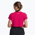 Топ тренувальний жіночий Gymshark Training Fraction Crop Top lava pink 3