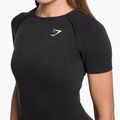 Футболка для тренувань жіноча Gymshark Vital Seamless black/marl 4
