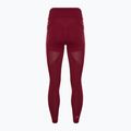 Легінси тренувальні жіночі Gymshark Pulse burgundy red 7