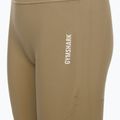 Легінси тренувальні жіночі Gymshark Energy Seamless biscotti brown/white 7