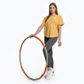 Футболка для тренувань жіноча Gymshark GFX Legacy Tee yellow/white 2