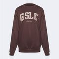 Кофта тренувальна жіноча Gymshark Gfx Gslc Oversized brown 5