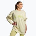 Кофта тренувальна жіноча Gymshark Gfx Gslc Oversized yellow/white