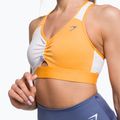 Бюстгальтер спортивний Gymshark Pulse Sports apricot orange/white 4