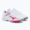 Кросівки для тенісу жіночі Mizuno Wave Exceed Tour 4 CC білі 61GA207164 5