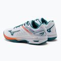 Кросівки для тенісу Mizuno Aw21 Wave Exceed Tour 4 Cc білі 61GC207485 3