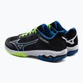 Кросівки для тенісу чоловічі Mizuno Wave Exceed Light CC чорні 61GC2220 3