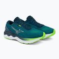 Кросівки для бігу чоловічі Mizuno Wave Skyrise 3 блакитні J1GC220901 5