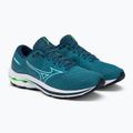 Кросівки для бігу чоловічі Mizuno Wave Inspire 18 блакитні J1GC224402 4