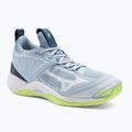 Чоловічі волейбольні кросівки Mizuno Wave Momentum 2 верес/білий/нео лайм