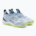 Чоловічі волейбольні кросівки Mizuno Wave Momentum 2 верес/білий/нео лайм 4