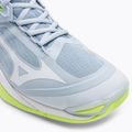 Чоловічі волейбольні кросівки Mizuno Wave Momentum 2 верес/білий/нео лайм 7