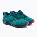 Кросівки для бігу жіночі Mizuno Wave Rider TT зелені J1GD213229 5