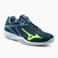 Кросівки волейбольні чоловічі Mizuno Thunder Blade 3 блакитні V1GA217038