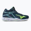 Кросівки волейбольні чоловічі Mizuno Thunder Blade 3 Mid блакитні V1GA217538 2
