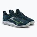 Кросівки гандбольні чоловічі Mizuno Ghost Shadow зелене X1GA218038 5