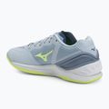 Кросівки гандбольні жіночі Mizuno Wave Stealth Neo heather/white/neo lime 3