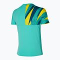 Футболка тенісна чоловіча Mizuno Shadow Tee turquoise 2