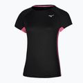 Футболка для бігу жіноча Mizuno DryAeroFlow Tee black