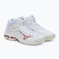 Кросівки волейбольні жіночі Mizuno Wave Voltage Mid білі V1GC216536 4