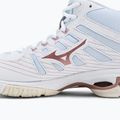 Кросівки волейбольні жіночі Mizuno Wave Voltage Mid білі V1GC216536 10