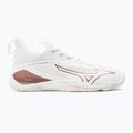 Жіночі гандбольні кросівки Mizuno Wave Mirage 4 білі/рожеві/білосніжні 2