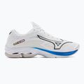 Чоловічі волейбольні кросівки Mizuno Wave Lightning Z7 нефарбовані білий/місячний океан/мирний блакитний 2