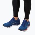 Чоловічі кросівки Mizuno Wave Sky 6 бірюзові морські/білі/черрі томат 3