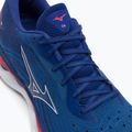 Чоловічі кросівки Mizuno Wave Sky 6 бірюзові морські/білі/черрі томат 10
