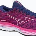 Кросівки для бігу жіночі Mizuno Wave Rider 26 рожеві J1GD220327 11
