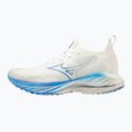 Кросівки для бігу жіночі Mizuno Wave Neo Wind white/silver/peace blue 9