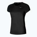 Футболка для бігу жіноча Mizuno Two Loop 88 Tee чорна 32GAA20109