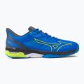 Чоловічі тенісні туфлі Mizuno Wave Exceed Tour 5 CC peace blue/кислотний лайм/залізний затвор 2
