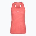 Жіноча бігова майка Mizuno Aero Tank кольору затонулого коралу