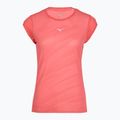 Жіноча бігова футболка Mizuno Aero Tee sunkissed coral