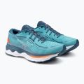 Кросівки для бігу чоловічі Mizuno Wave Skyrise 4 блакитні J1GC230901 5