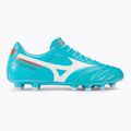 Футбольні бутси Mizuno Morelia II Pro блакитно-білі P1GA231325 2