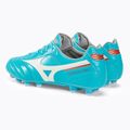 Футбольні бутси Mizuno Morelia II Pro блакитно-білі P1GA231325 3