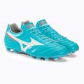 Футбольні бутси Mizuno Morelia II Pro блакитно-білі P1GA231325 4