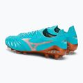 Футбольні бутси Mizuno Morelia Neo III Beta Elite блакитні P1GA239125 3