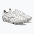 Футбольні бутси Mizuno Morelia Neo III Beta JMP білі/голограма/холодний сірий 3c 4