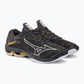 Кросівки волейбольні чоловічі Mizuno Wave Lightning Z7 чорні V1GA220041 4