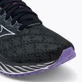 Кросівки для бігу жіночі Mizuno Wave Inspire 19 W black/ silver/ bitsweet 7